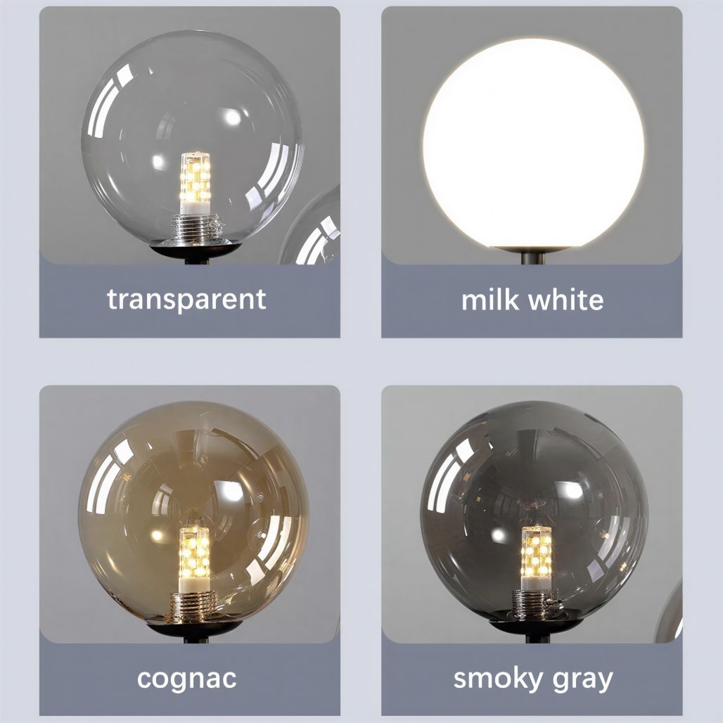Suspension Luminaire Design Orbe Cristal Nordique