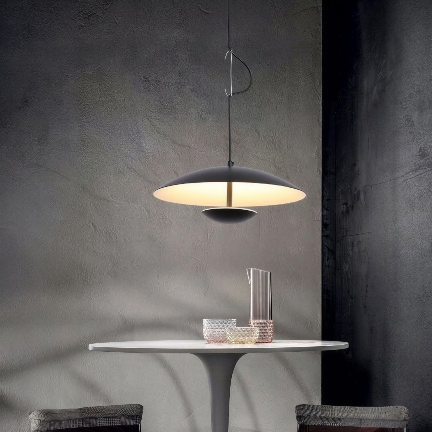 Suspension Luminaire Design Plateau Bois Nordique