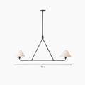 Suspension Luminaire Design Tissu Tressé Style Américain