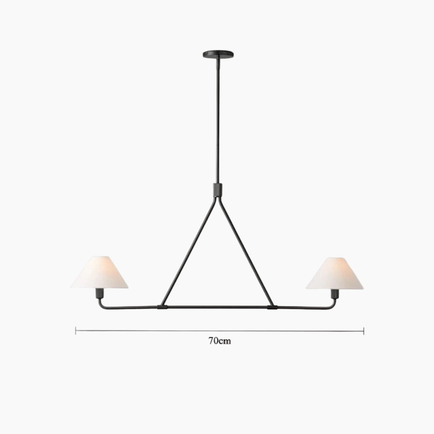 Suspension Luminaire Design Tissu Tressé Style Américain