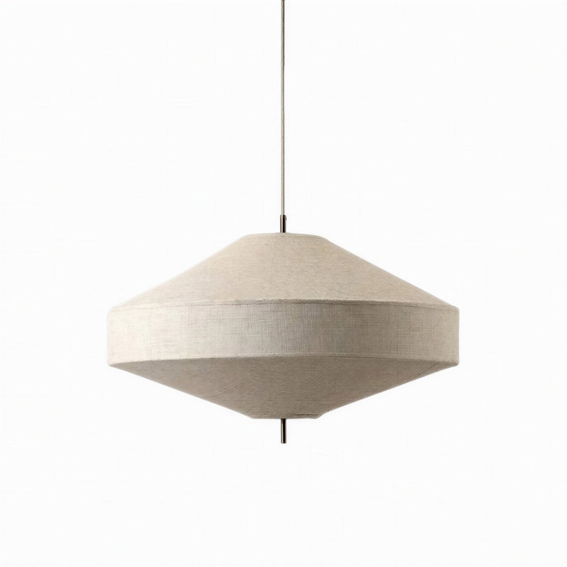 Suspension Luminaire Design Tissu Wabi-Sabi Lanterne UFO