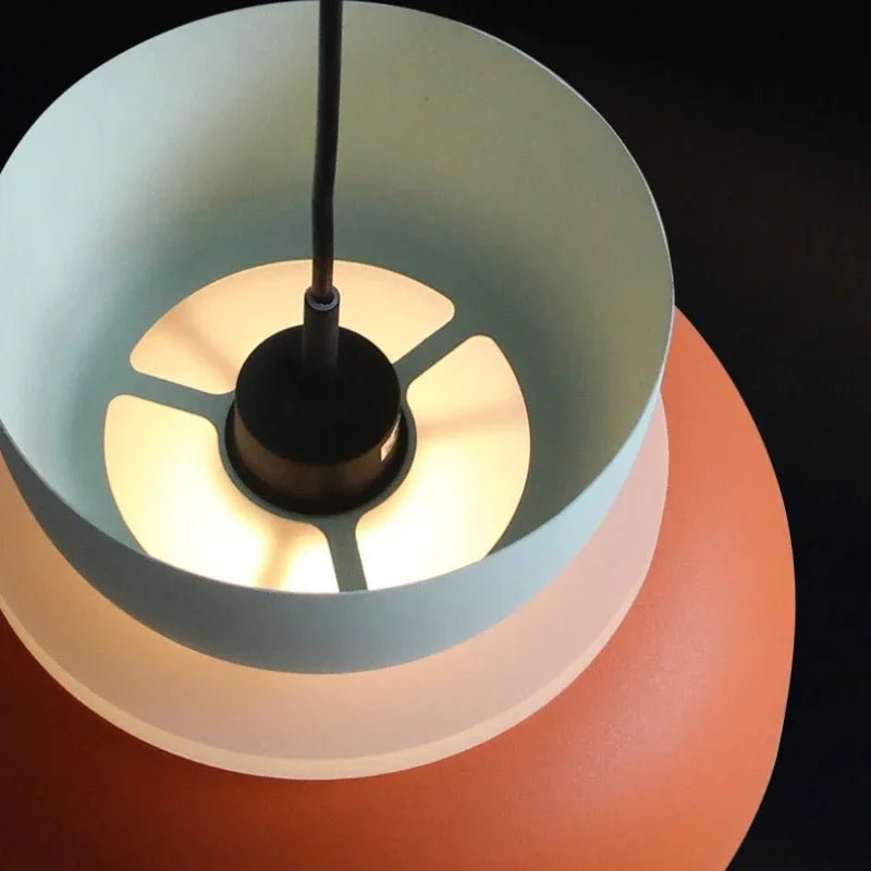 Suspension Luminaire Design Macaron Moderne LED Nordique — 3 Tailles