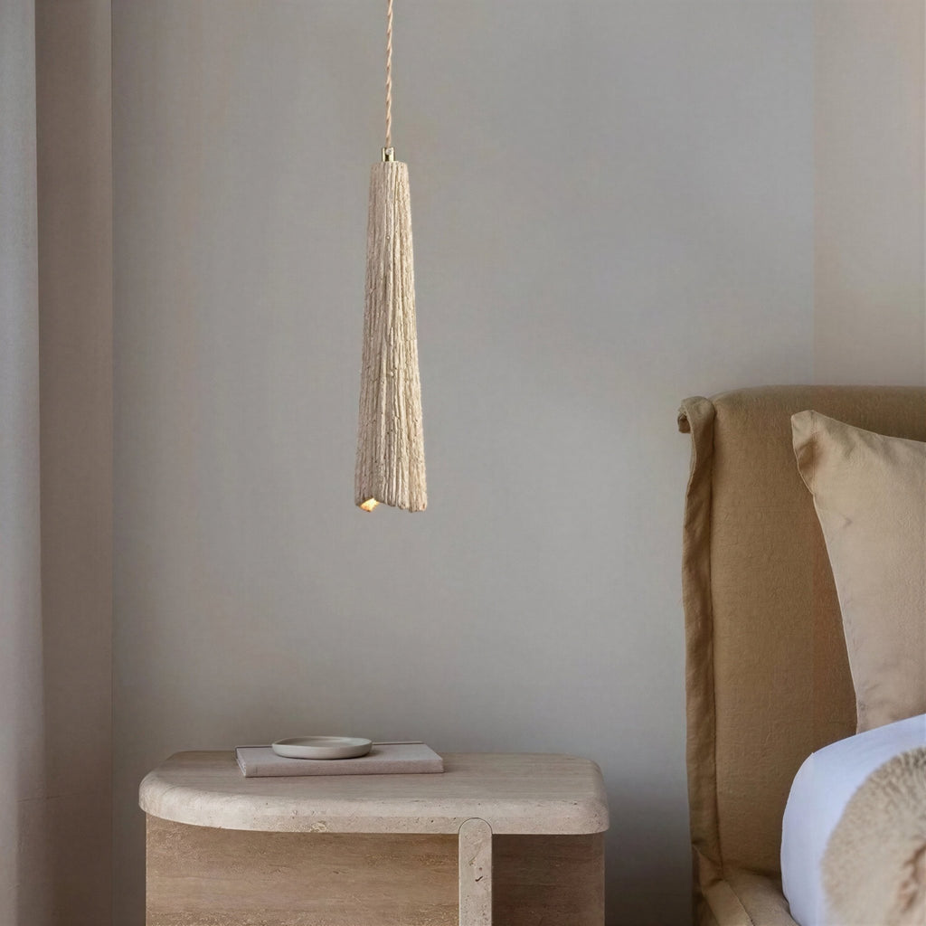 Suspension Luminaire Design Micro-Ciment 3D Style Scandinave LED