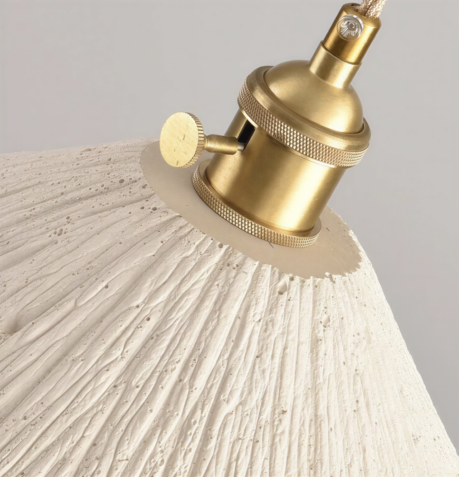 Suspension Luminaire Design Micro-Ciment 3D Style Scandinave LED