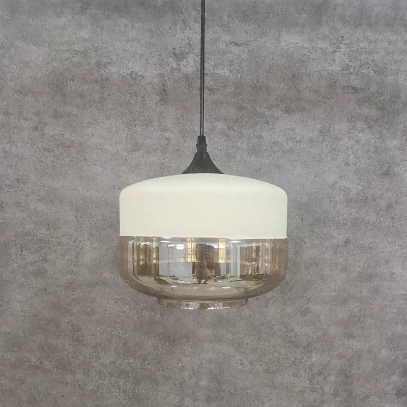 Luminaire Suspension Design Moderne Verre & Métal