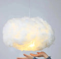 Suspension Luminaire Design Nuage LED Coton Blanc — 8 Tailles