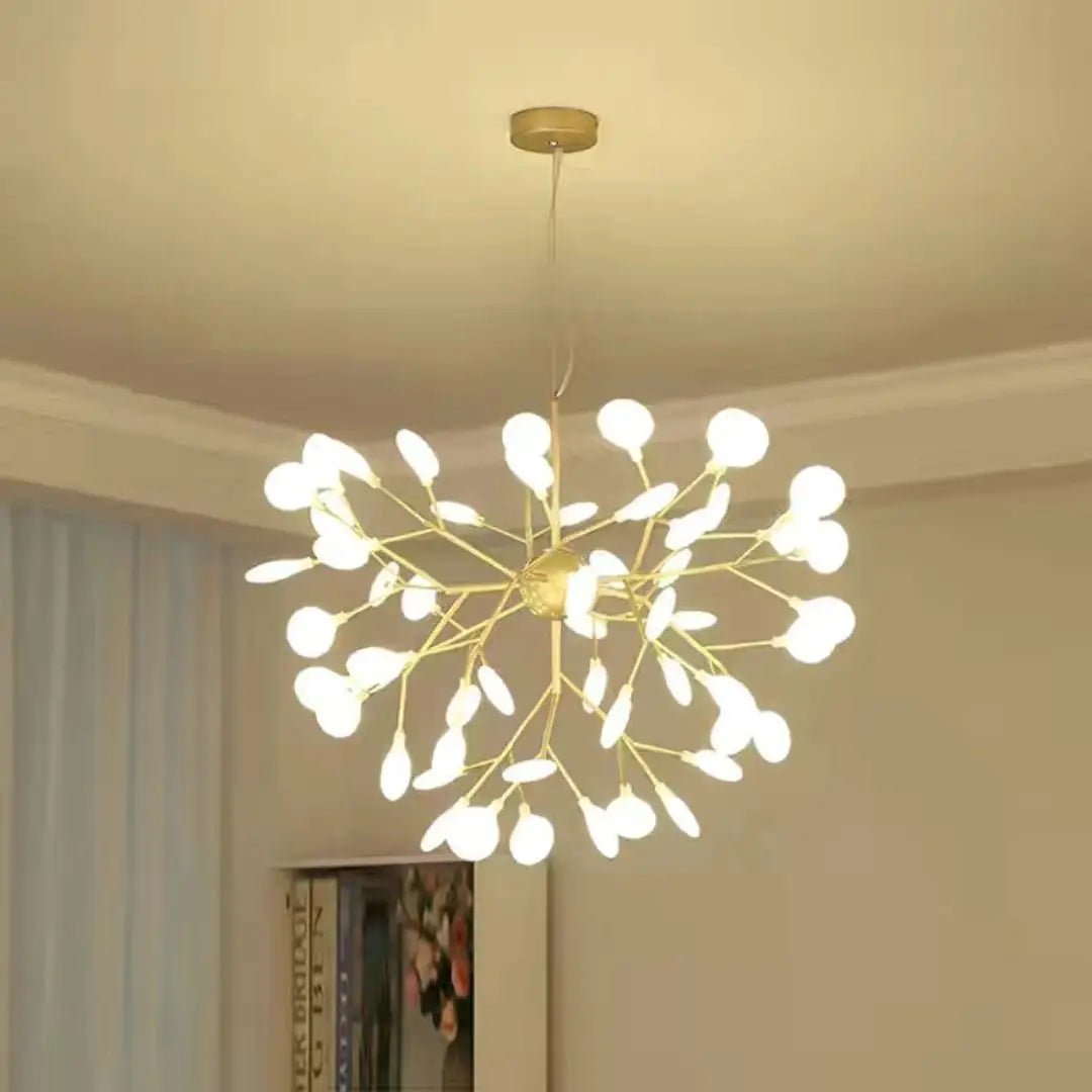 Luminaire Suspension Design Spoutnik Firefly LED — 27, 36 ou 45 Branches