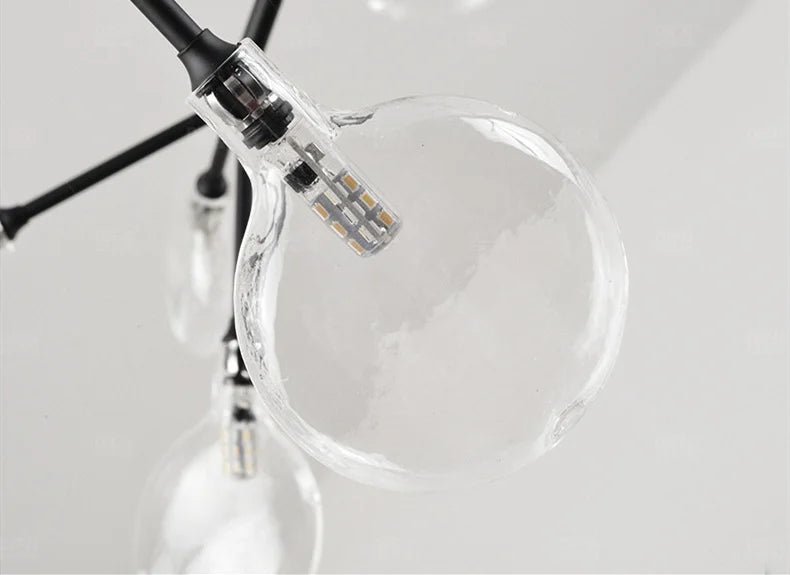 Luminaire Suspension Design Spoutnik Firefly LED — 27, 36 ou 45 Branches