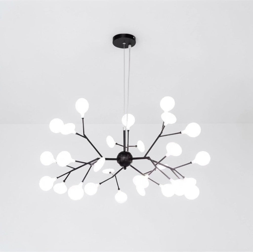 Luminaire Suspension Design Spoutnik Firefly LED — 27, 36 ou 45 Branches