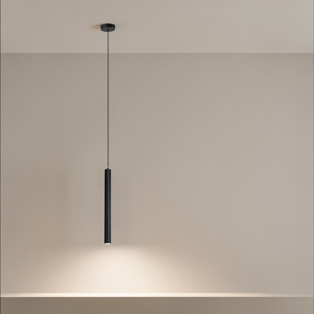 Luminaire Suspension Design Tubulaire LED Minimaliste Nordique